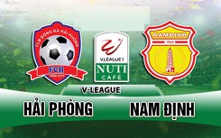 Link xem trực tiếp bóng đá Hải Phòng vs Nam Định (17h, 1/3) vòng 2 V-League