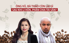 Ông Đặng Lê Nguyên Vũ, bà Diệp Thảo còn lại gì sau khi li hôn?