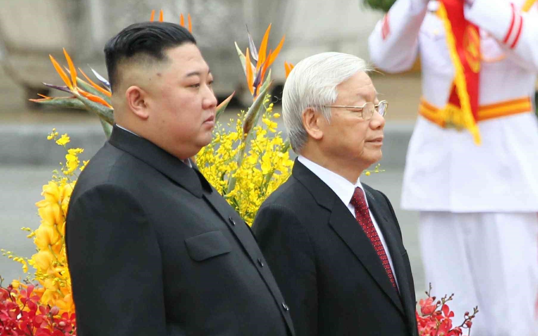 Cận cảnh Lễ đón chính thức Chủ tịch Triều Tiên Kim Jong Un