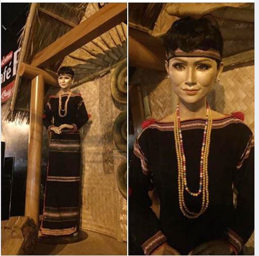 Tượng sáp Hoa hậu HHen Niê gây tranh cãi vì dữ dằn đáng sợ - Ảnh 1. Tượng sáp Hoa hậu HHen Niê gây tranh cãi vì dữ dằn đáng sợ - Ảnh 1.