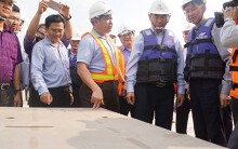 Bí thư Nguyễn Thiện Nhân thị sát, 'chốt' ngày về đích dự án chống ngập 10.000 tỉ đồng