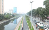 Toàn cảnh con đường dọc sông Tô Lịch chỉ để đi bộ, đi xe đạp