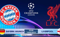 Link xem trực tiếp Bayern Munich vs Liverpool, vòng 1/8 Champions League 2018-2019