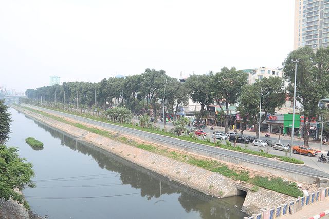 Toàn cảnh con đường dọc sông Tô Lịch chỉ để đi bộ, đi xe đạp - Ảnh 4.