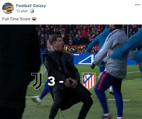 Ronaldo ăn mừng chế nhạo HLV Simeone sau khi lập hat-trick - Ảnh 6.