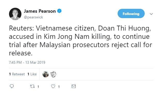 Vụ xét xử Đoàn Thị Hương: Các công tố viên Malaysia từ chối rút lại cáo buộc - Ảnh 2.