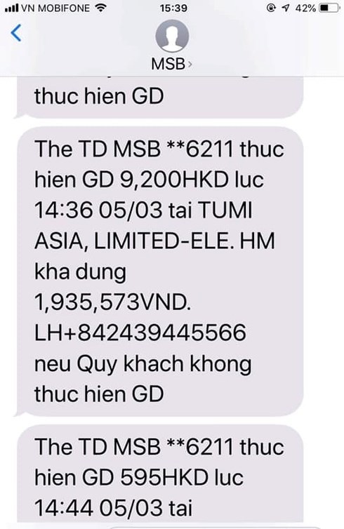 Nghi vấn khách bị đánh thuốc mê móc thẻ tín dụng trên máy bay, mất luôn trăm triệu - Ảnh 4.