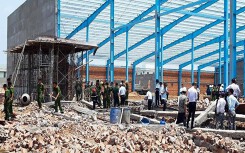 Phong tỏa toàn bộ tài liệu vụ sập tường làm 6 người tử vong