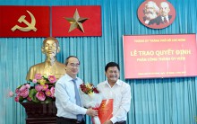 Ông Huỳnh Cách Mạng giữ chức Phó trưởng ban Tổ chức Thành ủy TP HCM