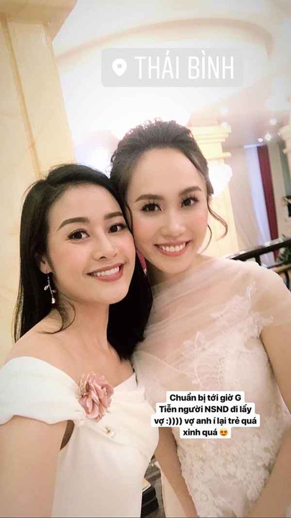Rò rỉ ảnh đám cưới ở Thái Bình của NSND Trung Hiếu và vợ trẻ đẹp kém 19 tuổi - Ảnh 3. Rò rỉ ảnh đám cưới ở Thái Bình của NSND Trung Hiếu và vợ trẻ đẹp kém 19 tuổi - Ảnh 3.