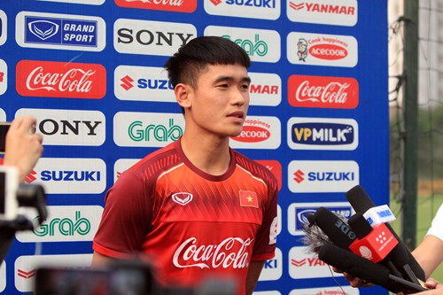 U.23 Việt Nam: Đình Trọng và Tiến Linh chỉ có thể tập nhẹ - Ảnh 5.