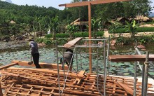 Bắt đầu tháo dỡ khu nghỉ dưỡng trái phép ở Quảng Nam