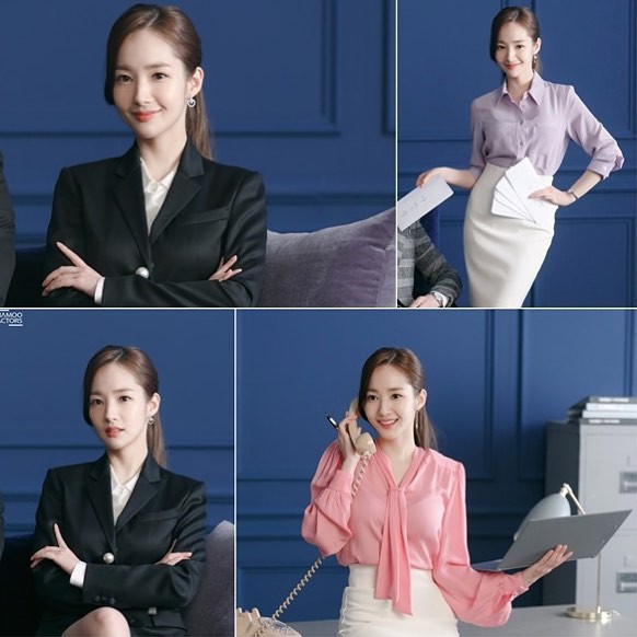 Buộc tóc đuôi ngựa như nào cho sang chảnh như Yoo In Na trong ‘Chạm Vào Tim Em’ và nàng thư ký Kim trong ‘Thư Ký Kim Sao Thế’ - Ảnh 8.