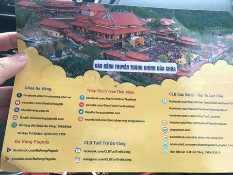 Cắp sách đến học chùa Ba Vàng cách tiếp thị, thu tiền - Ảnh 3. Cắp sách đến học chùa Ba Vàng cách tiếp thị, thu tiền - Ảnh 3.