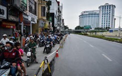 Sắp rào đường Trần Hưng Đạo để thi công đường sắt Nhổn - ga Hà Nội