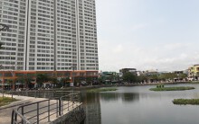 Cận cảnh hồ nước bẩn ở Đà Nẵng mà ông Dũng 'lò vôi' muốn làm sạch miễn phí để cá Koi tung tăng bơi lội