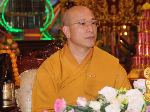 Trụ trì chùa Ba Vàng từng nhiều lần bị nhắc nhở - Ảnh 1. Trụ trì chùa Ba Vàng từng nhiều lần bị nhắc nhở - Ảnh 1.