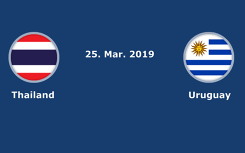 Link xem trực tiếp Thái Lan vs Uruguay, giao hữu quốc tế China Cup 2019