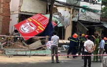 Đào móng gây sập nhà ở Đà Nẵng, nhiều người thoát chết gang tấc