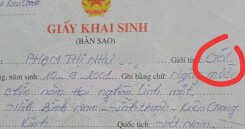 Học sinh không được dự tuyển sinh vì cán bộ xã ghi giới tính 'lạ'