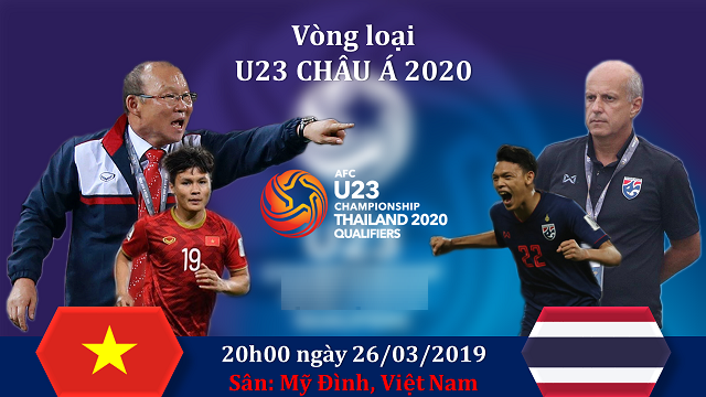 Nhận định U23 Việt Nam vs U23 Thái Lan (20h00, 26/3) vòng loại U23 châu Á 2020: Cuộc chiến sinh tử - Ảnh 1. Nhận định U23 Việt Nam vs U23 Thái Lan (20h00, 26/3) vòng loại U23 châu Á 2020: Cuộc chiến sinh tử - Ảnh 1.