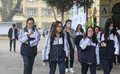 Đề thi khảo sát lớp 12 môn Toán tại Hà Nội năm 2019