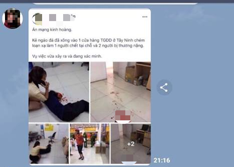Nam thanh niên ngáo đá đâm gục khách trong cửa hàng Thế Giới Di Động - Ảnh 1. Nam thanh niên ngáo đá đâm gục khách trong cửa hàng Thế Giới Di Động - Ảnh 1.