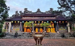 Hạ giải trùng tu chánh điện chùa Từ Hiếu