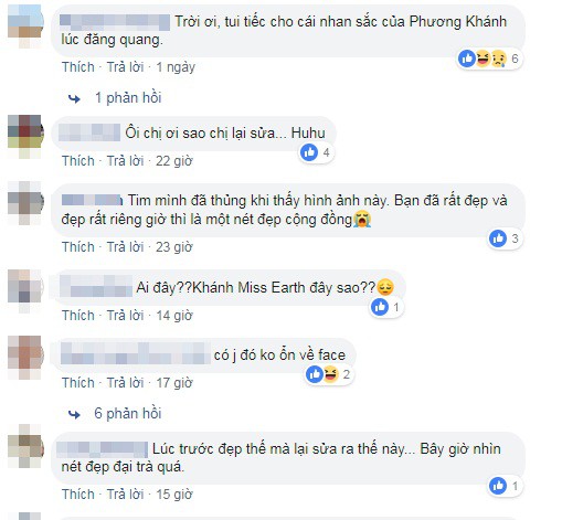 Hoa hậu Trái đất Phương Khánh mặt như tượng sáp, fan thất vọng tràn trề - Ảnh 5. Hoa hậu Trái đất Phương Khánh mặt như tượng sáp, fan thất vọng tràn trề - Ảnh 5.