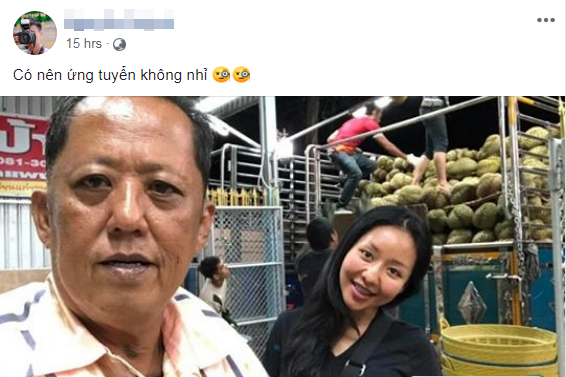 Dân mạng ồ ạt đòi sang Thái để ứng tuyển làm rể vua sầu riêng - Ảnh 2.