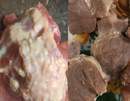 Nghi vấn thịt lợn thối bị tuồn vào trường học: UBND tỉnh Bắc Ninh chỉ đạo làm rõ, đình chỉ công tác hiệu trưởng - Ảnh 1. Nghi vấn thịt lợn thối bị tuồn vào trường học: UBND tỉnh Bắc Ninh chỉ đạo làm rõ, đình chỉ công tác hiệu trưởng - Ảnh 1.