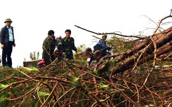 Hà Giang: Mưa đá và lốc khiến giao thông ở Hoàng Su Phì bị chia cắt