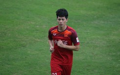 Đình Trọng, Bùi Tiến Dũng sung sức, rạng rỡ trên sân tập trong ngày hội ngộ thầy Park ở U23 Việt Nam