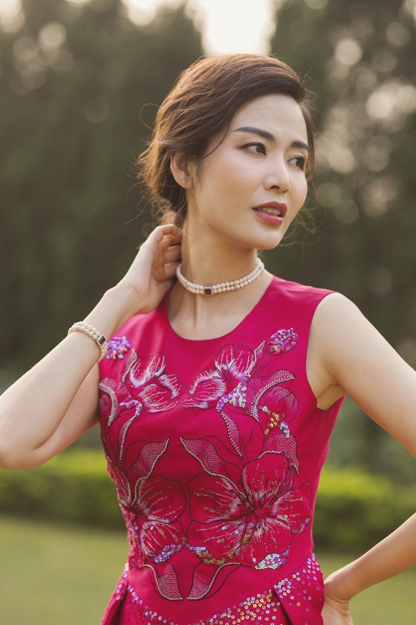 Ở tuổi 43, đã có 2 con, Hoa hậu Thu Thủy bất ngờ nói về chuyện tái hôn - Ảnh 1. Ở tuổi 43, đã có 2 con, Hoa hậu Thu Thủy bất ngờ nói về chuyện tái hôn - Ảnh 1.