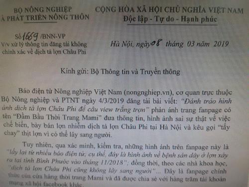 Đăng thông tin không chính xác về bệnh dịch tả lợn lên Facebook, có thể bị xử phạt nặng? - Ảnh 1.