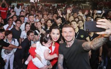 Beckham xuất hiện tại Việt Nam theo hợp đồng đại sứ của một thương hiệu trị giá hàng trăm tỉ USD