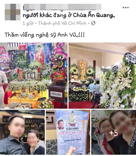 Những hình ảnh phản cảm trong đám tang nghệ sĩ Anh Vũ gây bức xúc dư luận - Ảnh 13. Những hình ảnh phản cảm trong đám tang nghệ sĩ Anh Vũ gây bức xúc dư luận - Ảnh 13.