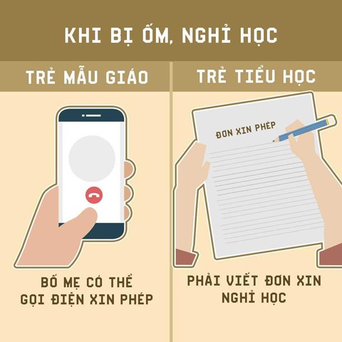 Mẹ có biết sự khác biệt giữa trẻ mầm non và tiểu học? - Ảnh 5.