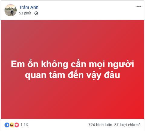 Hot girl Trâm Anh lên tiếng giữa bão tin đồn lộ clip nóng - Ảnh 1. Hot girl Trâm Anh lên tiếng giữa bão tin đồn lộ clip nóng - Ảnh 1.