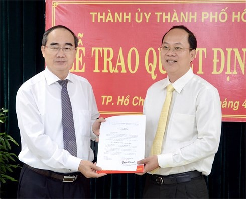 TP HCM có tân Trưởng ban tổ chức Thành ủy - Ảnh 1. TP HCM có tân Trưởng ban tổ chức Thành ủy - Ảnh 1.