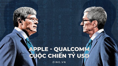 Apple, Qualcomm và cuộc chiến pháp lý sặc mùi tiền bạc - Ảnh 1.
