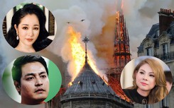 Cháy nhà thờ Đức Bà Paris: Sao Việt bàng hoàng mất ngủ, khóc giữa đêm trước hung tin