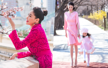 Nhan sắc quyến rũ của Hà Kiều Anh ở tuổi 43 bên cạnh con gái
