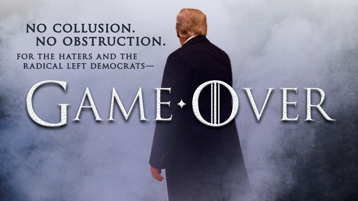 Tổng thống Trump gọi báo cáo của Robert Mueller là điều nhục nhã đối với Nhà Trắng - Ảnh 1. Tổng thống Trump gọi báo cáo của Robert Mueller là điều nhục nhã đối với Nhà Trắng - Ảnh 1.