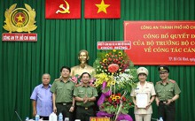 Trưởng phòng Tham mưu làm tân Phó Giám đốc Công an TP HCM