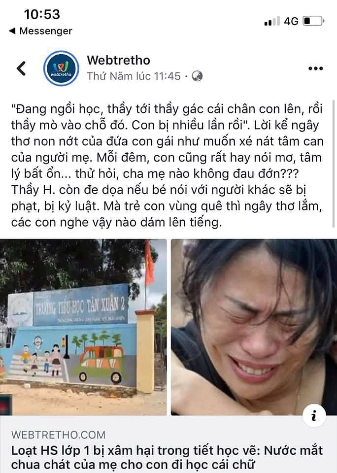 Webtretho xúc phạm gia đình liệt sĩ nhà giàn DK1 - Ảnh 1.