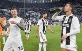 [ẢNH] Ronaldo thoải mái tu rượu khi Juve vô địch Serie A sớm 5 vòng