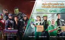 Grab ‘bắt tay’ Avengers: Endgame giúp người dùng săn vé xem phim miễn phí