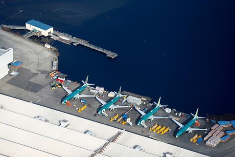 Hình ảnh Boeing 737 Max chất đống trong các kho bãi - Ảnh 8.