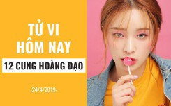 Tử vi hôm nay (24/4/2019) của 12 cung hoàng đạo: Cự Giải đừng khiến đối phương khó xử